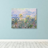 Claude Monet | Palmen in Bordighera Leinwanddruck (Insitu (Holzboden))