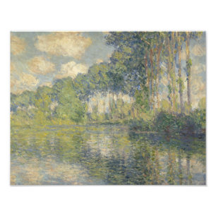 Claude Monet - Pappeln auf dem Epte Fotodruck