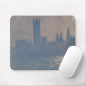 Claude Monet - Parlamentshäuser, Sonnenlicht Mousepad (Mit Mouse)