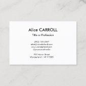 Claude Monet - Patchwork - Meisterwerke - QR-Code Visitenkarte (Rückseite)