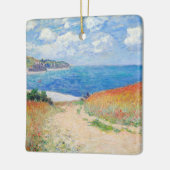 Claude Monet - Path in Wheat Fields at Pourville Keramikornament (Links)