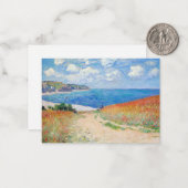 Claude Monet - Path in Wheat Fields at Pourville Mitteilungskarte (Vorderseite/Rückseite Beispiel)