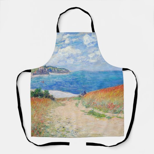 Claude Monet - Path in Wheat Fields at Pourville Schürze (Vorderseite)