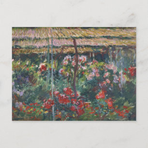 Claude Monet - Peony Garden Postkarte