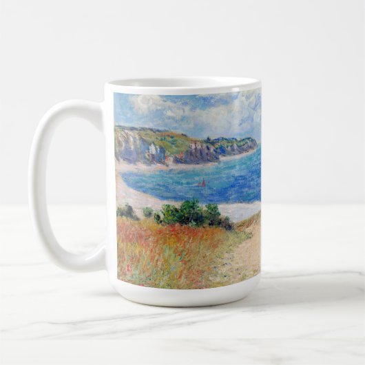 Claude Monet - Pfad der Weizenfelder in Pourville Kaffeetasse (Links)