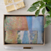 Claude Monet - Pfad der Weizenfelder in Pourville Seidenpapier (Geschenk)