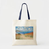 Claude Monet - Pfad der Weizenfelder in Pourville Tragetasche (Vorne)