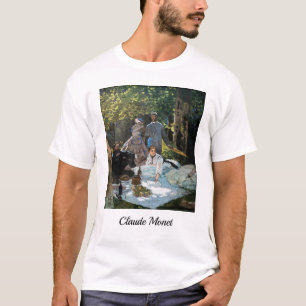 Claude Monet - Picknick auf dem Rasen, rechtes Pan T-Shirt