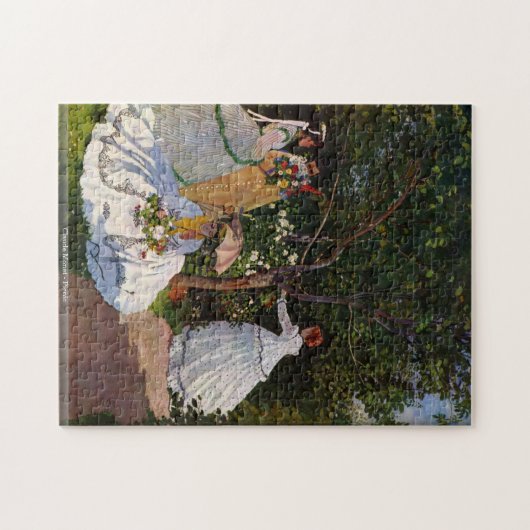 Claude Monet - Picknick Puzzle (Horizontal)
