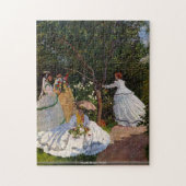 Claude Monet - Picknick Puzzle (Vertikal)