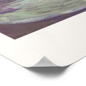 Claude Monet Pink Water Lilies Kunst Poster (Ecke)