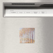 Claude Monet | Poplars an den Banken des Epte Magnet (In Situ (Geschirrspüler))