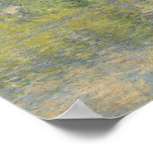 Claude Monet - Poplars über den Epte Poster (Ecke)