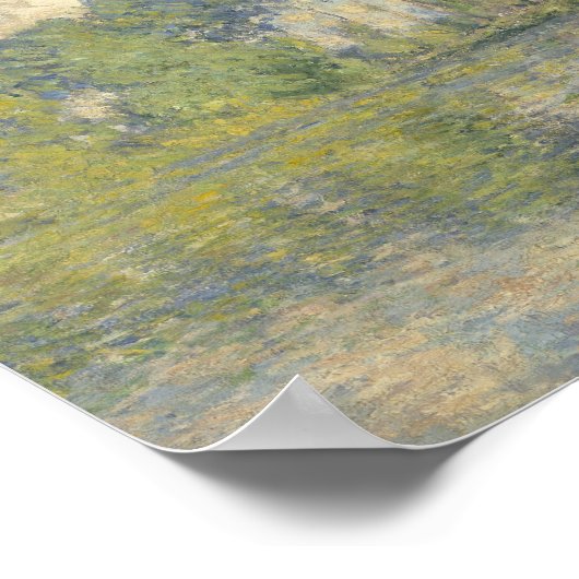 Claude Monet - Poplars über den Epte Poster (Ecke)