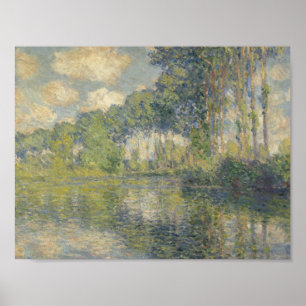 Claude Monet - Poplars über den Epte Poster