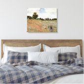Claude Monet - Poppies Leinwanddruck (Insitu (Schlafzimmer))