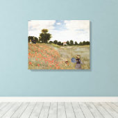 Claude Monet - Poppies Leinwanddruck (Insitu (Holzboden))