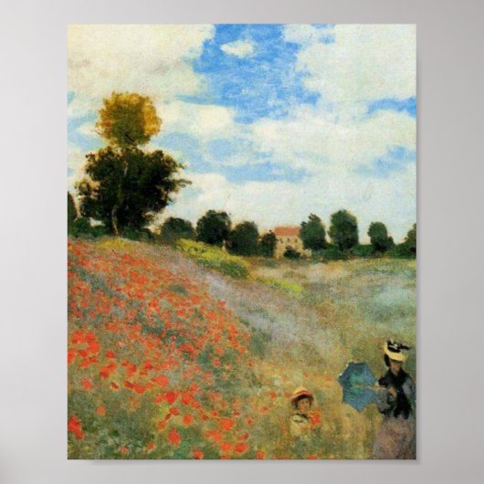 Claude Monet Poppies Poster (Vorne)