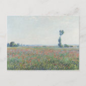 Claude Monet Poppy Feldmalerei Art Print Postkarte (Vorderseite)
