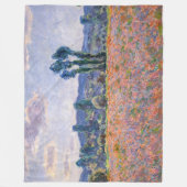 Claude Monet - Poppy Field 1890 (Giverny) Fleecedecke (Vorderseite)