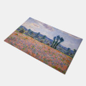 Claude Monet - Poppy Field 1890 (Giverny) Fußmatte (Schrägansicht)