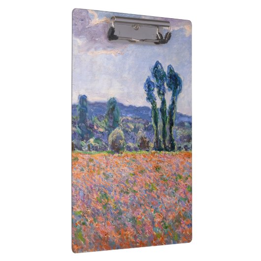 Claude Monet - Poppy Field 1890 (Giverny) Klemmbrett (Rechts)