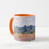 Claude Monet - Poppy Field 1890 (Giverny) Tasse (Vorderseite Links)