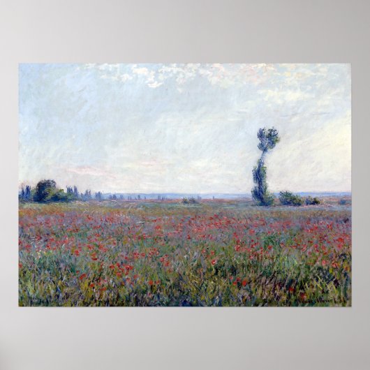 Claude Monet Poppy Field Poster (Vorne)