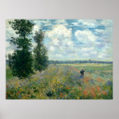 Claude Monet Poppy Fields Poster (Vorne)