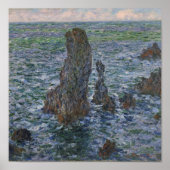 Claude Monet - Port Coton - Pyramiden - Pyramiden Poster (Vorne)