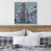 Claude Monet – Port Coton – Pyramids – Pyramides Leinwanddruck (Insitu (Schlafzimmer))