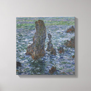 Claude Monet – Port Coton – Pyramids – Pyramides Leinwanddruck