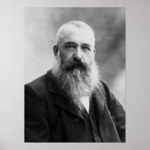 Claude Monet Portrait Foto Poster