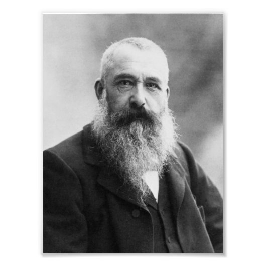 Claude Monet Porträt Foto (Vorne)