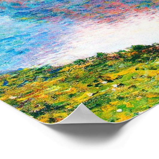Claude Monet Poster (Ecke)