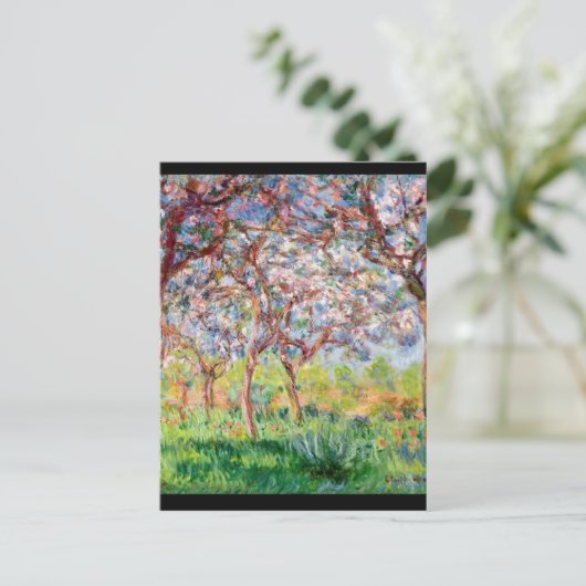 Claude Monet | Printemps a Giverny, 1903 Postkarte (Stehend Vorderseite)