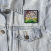 Claude Monet | Printemps ein Giverny Button (Beispiel)