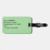 Claude Monet - Promenade in der Nähe von Argenteui Gepäckanhänger (Rückseite horizontal)