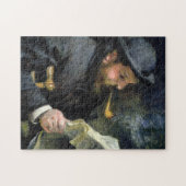 Claude Monet Reading - Pierre Auguste Renoir Puzzle (Horizontal)