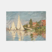 Claude Monet | Regatta at Argenteuil, c.1872 Fleecedecke (Vorderseite (Horizontal))