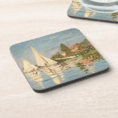 Claude Monet | Regatta at Argenteuil, c.1872 Getränkeuntersetzer (Linke Seite)