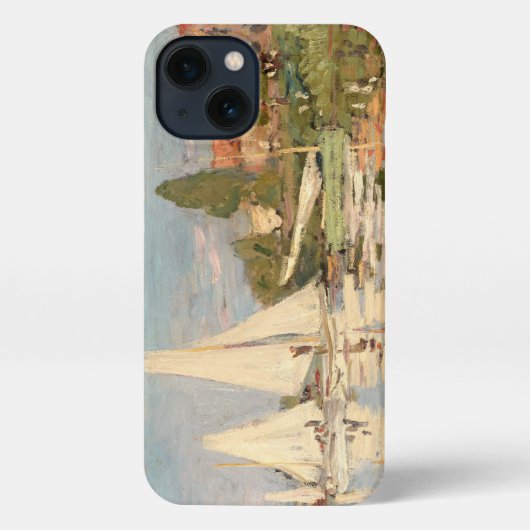 Claude Monet | Regatta at Argenteuil, c.1872 iPhone Hülle (Rückseite)