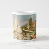 Claude Monet | Regatta at Argenteuil, c.1872 Jumbo-Tasse (Vorderseite)