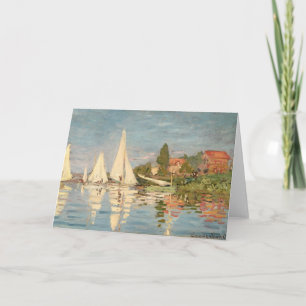 Claude Monet Regatta at Argenteuil, c.1872 Karte