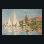 Claude Monet | Regatta at Argenteuil, c.1872 Künstlicher Leinwanddruck<br><div class="desc">Regatta in Argenteuil,  c.1872 | von Claude Monet | Art Location: Museo d'Orsay,  Paris,  Frankreich | Französische Künstlerin | Image Collection number: XIR66050</div>