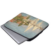 Claude Monet | Regatta at Argenteuil, c.1872 Laptopschutzhülle (Vorne Knopf)