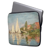 Claude Monet | Regatta at Argenteuil, c.1872 Laptopschutzhülle (Vorderseite Links)