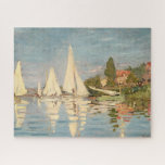 Claude Monet | Regatta at Argenteuil, c.1872 Puzzle<br><div class="desc">Regatta in Argenteuil,  c.1872 | von Claude Monet | Art Location: Museo d'Orsay,  Paris,  Frankreich | Französische Künstlerin | Image Collection number: XIR66050</div>