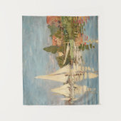 Claude Monet | Regatta at Argenteuil, c.1872 Wandteppich (Vorderseite)