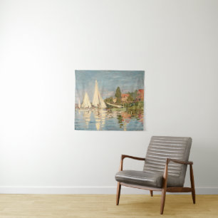 Claude Monet Regatta at Argenteuil, c.1872 Wandteppich